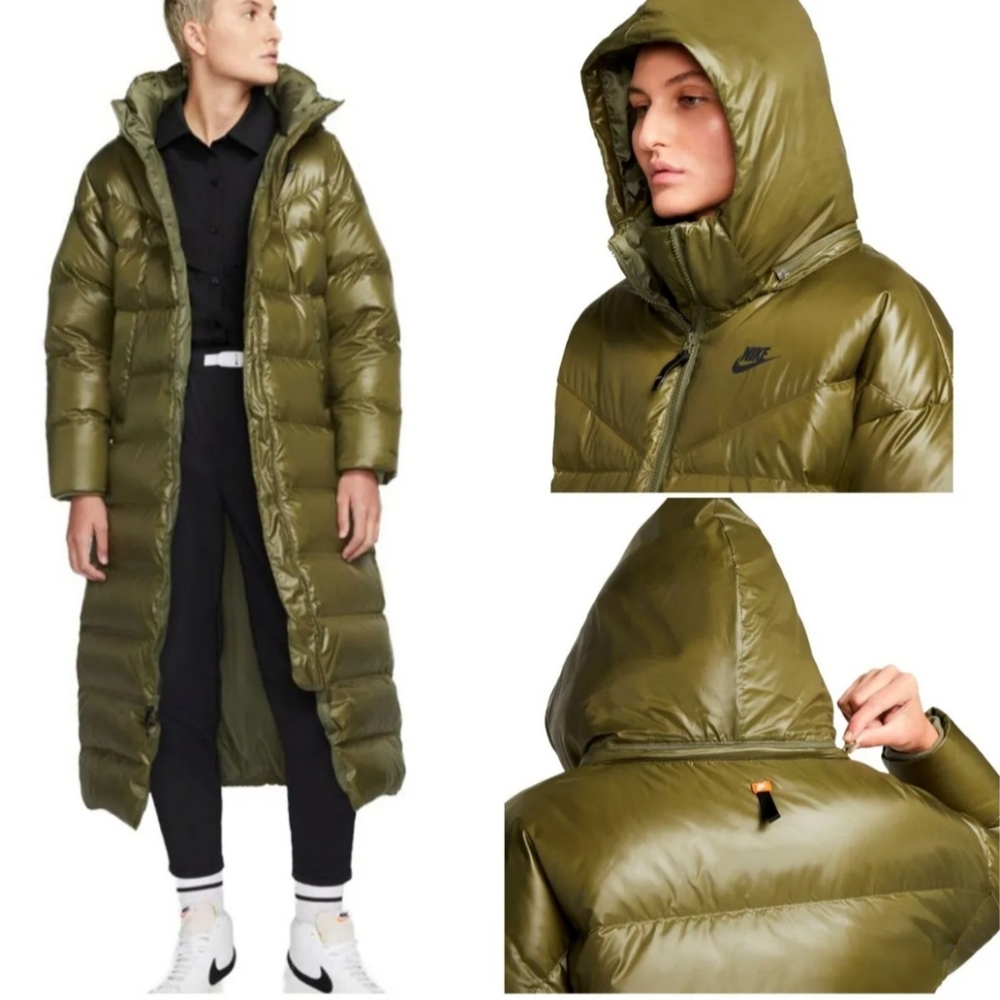 Nike long puffer
